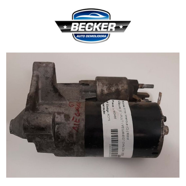 Motor De Arranque Renault Megane Gt 2.0 At 2008